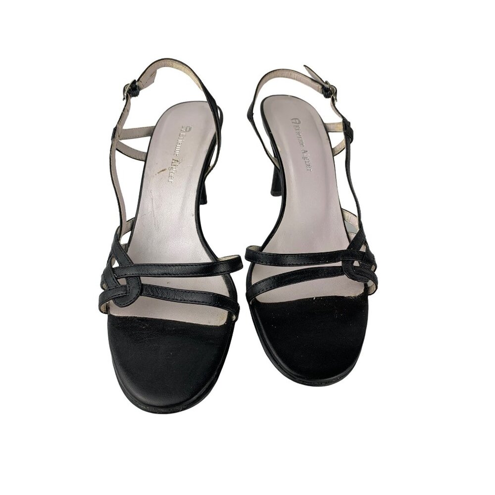 Etienne Aigner Leather Strappy Nina Heels size 6